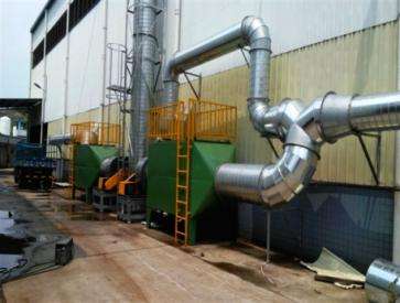 佛山**家具廠(chǎng)粉塵處理工程